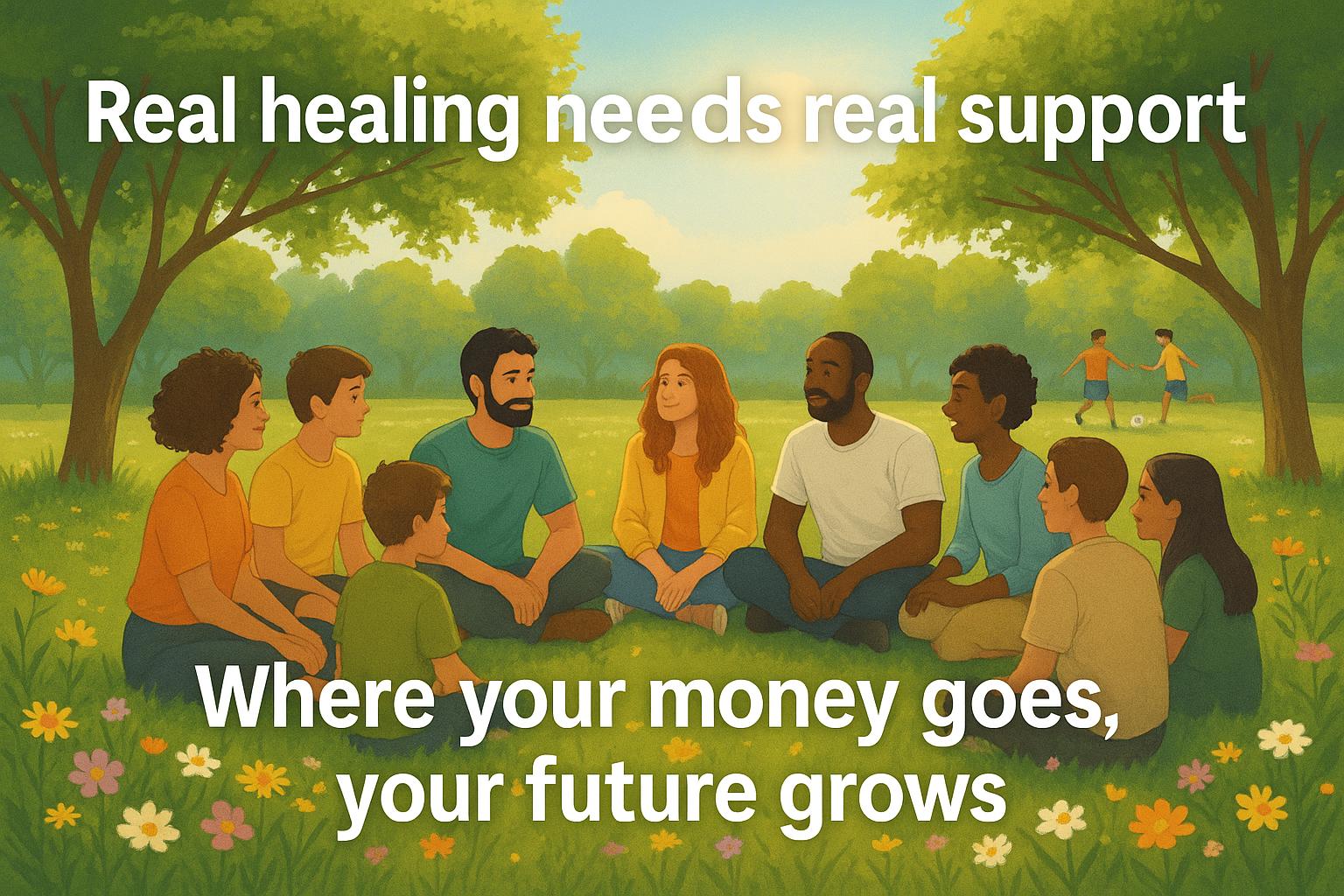 קהילה תומכת בריפוי אמיתי